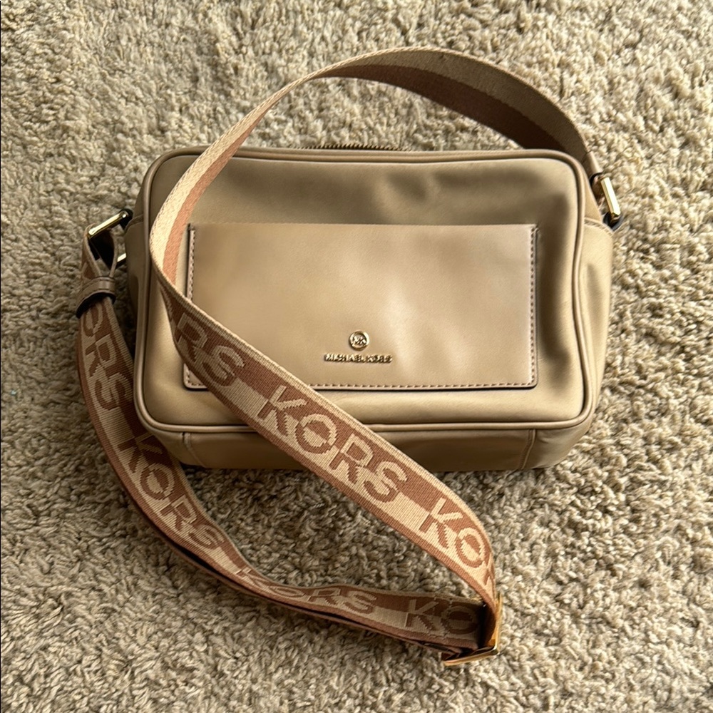 Michael Kors Tan Crossbody Bag